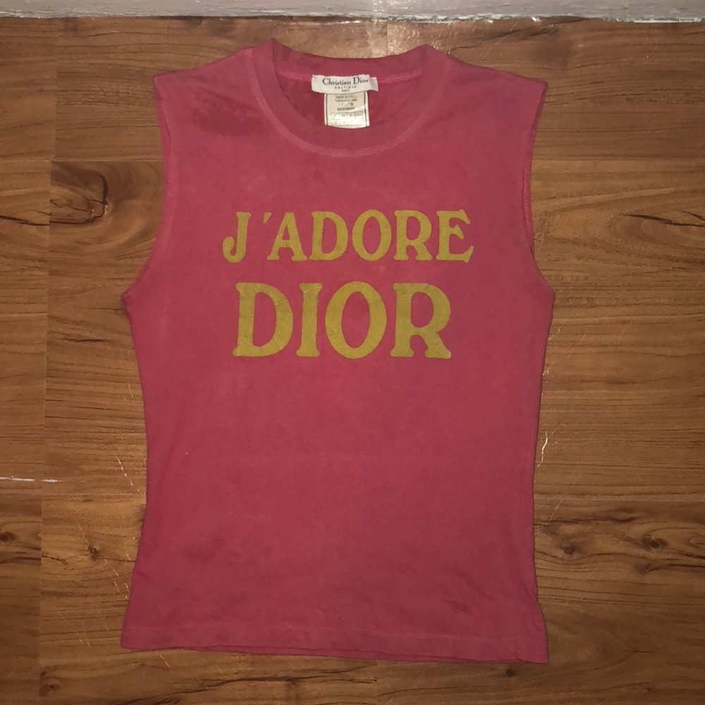 Vintage Dior Tank Top